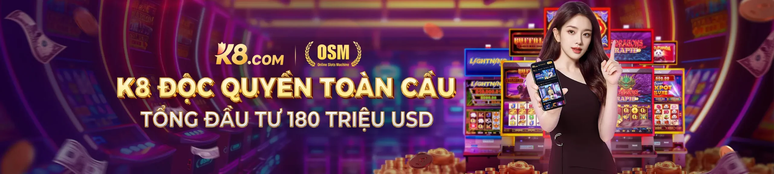 banner k8 100 trieu usd
